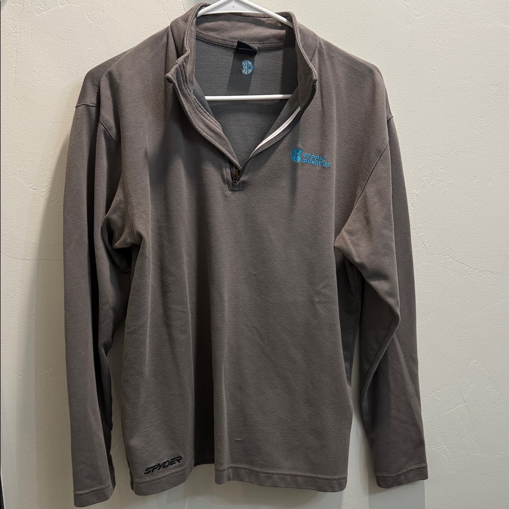 Copper Mountain Gray 1/4 Zip Unisex